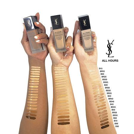 fdt yves saint laurent|All Hours Longwear Natural Matte Foundation .